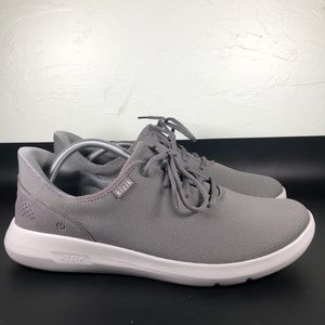 Kizik Madrid Eco Knit Smoke Grey Slip-On Sneakers Mens Size 13